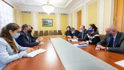 Саммит Украина - ЕС 12 октября в Киеве: Жовква обсудил подготовку с представителями Европейских партнеров