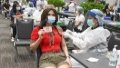 Vaccination in China. Photo by Xinhua