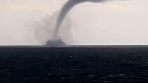 В Одессе над морем пронеслись два смерча