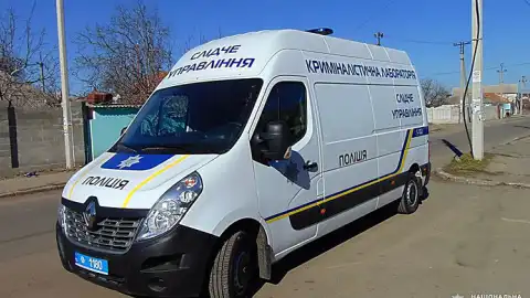 Мікроавтобус Фото: Нацполіція