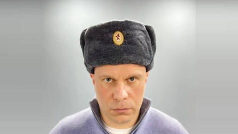 Ілля Кива в шапці. Фото: Facebook