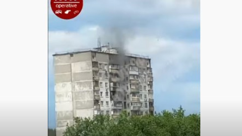 У Києві на Академмістечку загорілася багатоповерхівка