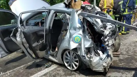 ДТП у Рівненській області Фото: Нацполіція