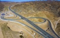 The Beijing-Urumqi Expressway, the longest desert-crossing expressway in the world. Photo by Xinhua.