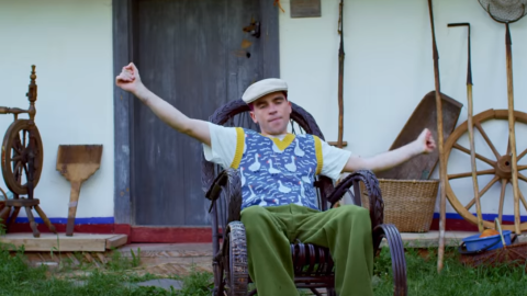 Знімок екрану з відео "Гуси" Wellboy YouTube Антон Веллбой