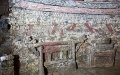 Archaeologists in east China have excavated ancient tombs. Photo by Xinhua.