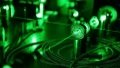 Optical paths are used in research at the USTC Shanghai Institute For Advanced Studies. Photo by Xinhua.