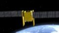 China's satellite. Photo by Xinhua.