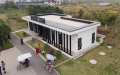 A public toilet known as "Jianning Station" in Zhuzhou City, central China's Hunan Province. Photo by Xinhua.