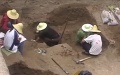 Chinese archaeologists at work. Photo by Xinhua.