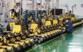 Assembly of industrial robots in China. Photo by Xinhua.
