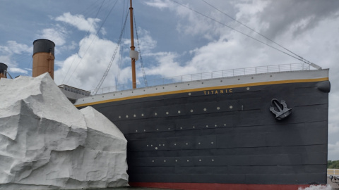 Муляж "Титаника". Фото: музей Titanic Museum Attraction