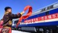 China-Europe freight train trip. Photo: Xinhua.