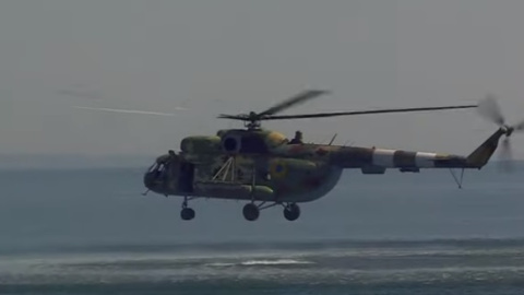 У параді над морем візьмуть участь вертольоти. Скріншот відео