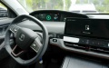 A car with automatic parking assistance system. Photo by Xinhua.