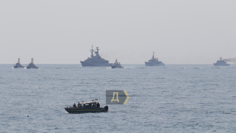 В Одессе прошел военно-морской парад в честь Дня независимости Украины