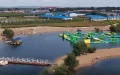 Ecological restoration transforms garbage dump into tourist resort in North China. Photo by Xinhua.