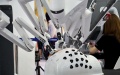 Endoscopic surgical robot. Phot by Xinhua.