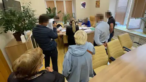 Обшуки в департаментах КМДА Фото: прокуратура Киева