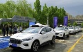 Testing area for intelligent connected vehicles. Photo by Xinhua.