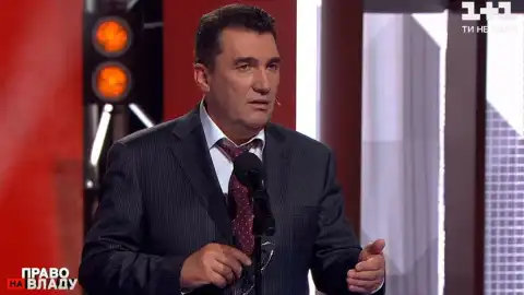 Секретарь СНБО Алексей Данилов в эфире программы "Право на владу". Источник: скриншот программы