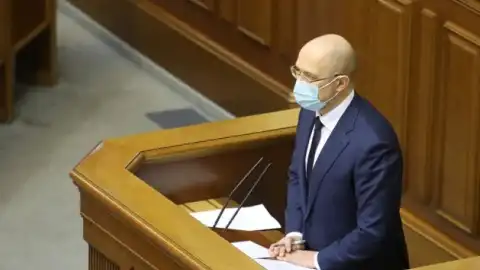 Прем'єр-міністр Денис Шмигаль у Верховній Раді Фото: kmu.gov.ua