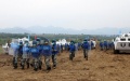 Chinese peacekeeping police officers. Photo by Xinhua.