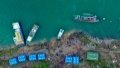 Rescuers work at the site where a passenger ship overturned in Zangke Township in the city of Liupanshui, southwest China's Guizhou Province. Photo by Xinhua/Ou Dongqu.