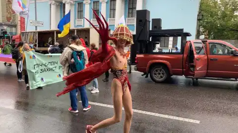 Участники Марша равенства в Киеве. Фото: Telegram/Политика страны