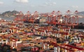 The container dock of Shanghai's Yangshan Port, east China. Photo by Xinhua/Wang Xiang.