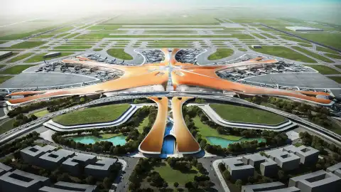 Beijing Daxing International Airport. Photo by Xinhua.