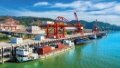 Port on Yangtze River (PRC). Photo by Xinhua.