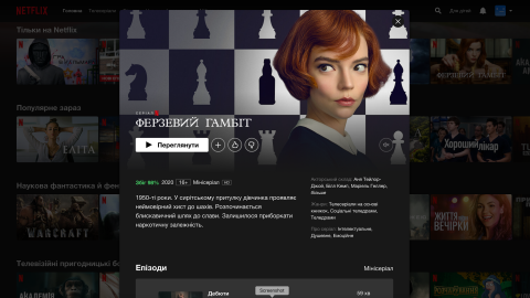 Netflix. Фото: пресс-служба