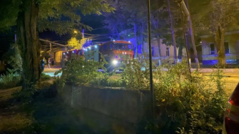 У Чернівцях сталася пожежа в ліцеї залізничного транспорту