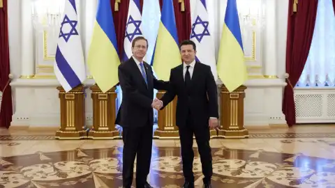 Президент Владимир Зеленский и Президент Израиля Ицхак Герцог Фото: Офис Президента