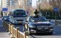 A vehicle on self-driving tests runs on a road in Beijing, capital of China.  Photo by Xinhua/Ju Huanzong.