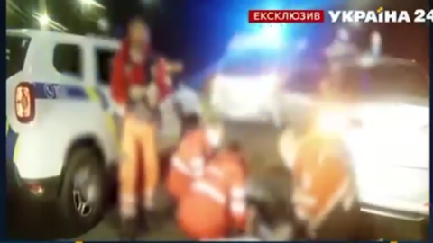 Реанімація Полякова. Скріншот відео