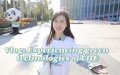 Experiencing green technologies at CIIE. Photo by Xinhua.