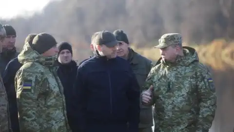Монастирський на кордоні з Білоруссю. Фото: Держприкордонслужба