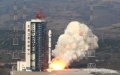 A Long March-4B rocket carrying the satellite Gaofen-11 03 blasts off from the Taiyuan Satellite Launch Center. Photo by Zheng Bin/Xinhua.