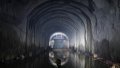 A 3.12-km-long tunnel of the Daihai water conservancy project in north China's Inner Mongolia Autonomous Region was drilled through. Photo by Xinhua/Wang Zheng.
