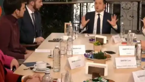 Пресмарафон Зеленського 26 ноября 2021. Скріншот трансляції
