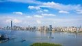 A river view of Wuhan, central China's Hubei Province. Photo by Xinhua/Xiao Yijiu.