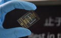 The DNA storage electrodes developed by researchers at the university. Photo by Xinhua.