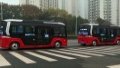 Self-driving buses in China's Chongqing. Photo by Xinhua.