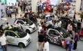 Electric vehicles in China. Photo by Xinhua.