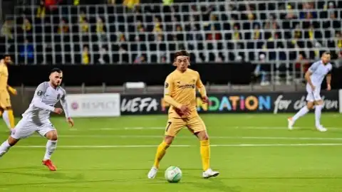 Футбольний матч "Зоря" — "Буде-Глімта". Фото: football.ua