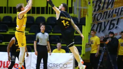"Київ-Баскет" проти "Реджо-Емілії". Фото: kyiv-basket.com
