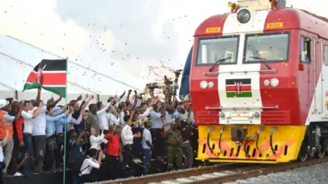 Belt and Road Initiative transforming Kenya's development space. Photo by Xinhua.