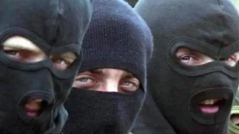 Боевики (иллюстрация). Фото: facebook.com/Nacsprotyv